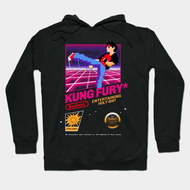 Kun Fu Retro Game Hoodie by JayHai